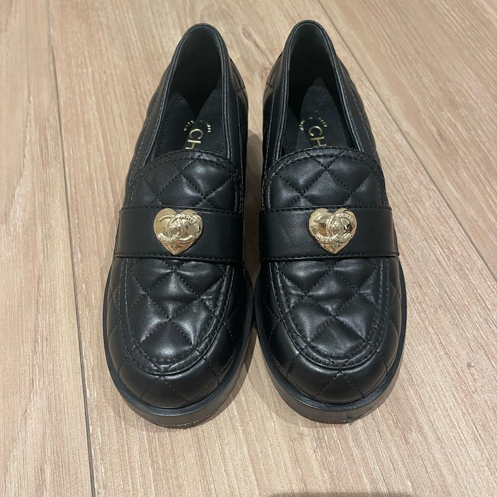 Chanel loafers. Size 5.